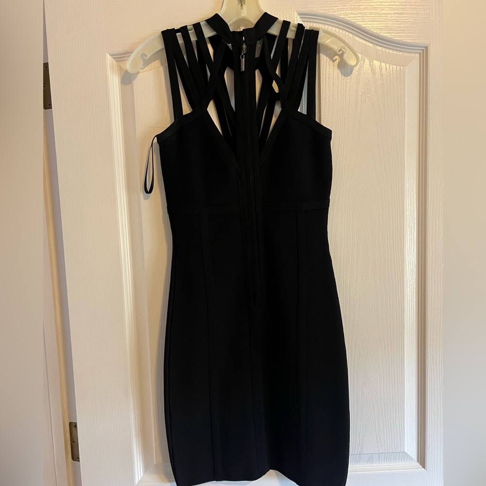 Black BeBe dress